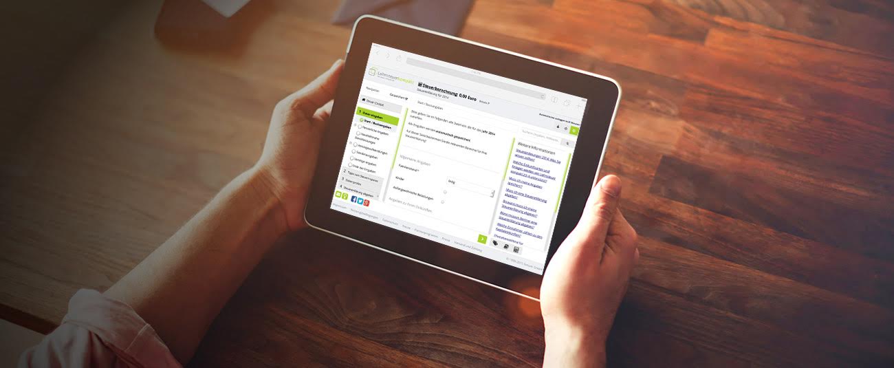 Steuererklärung online erstellen und Steuern sparen