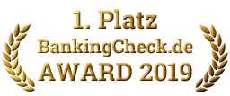BankingCheck.de Award 2019