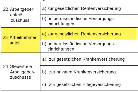 Steuererklarung Arbeitnehmer Lohnsteuerbescheinigung Bescheinigung Lohnsteuerdaten