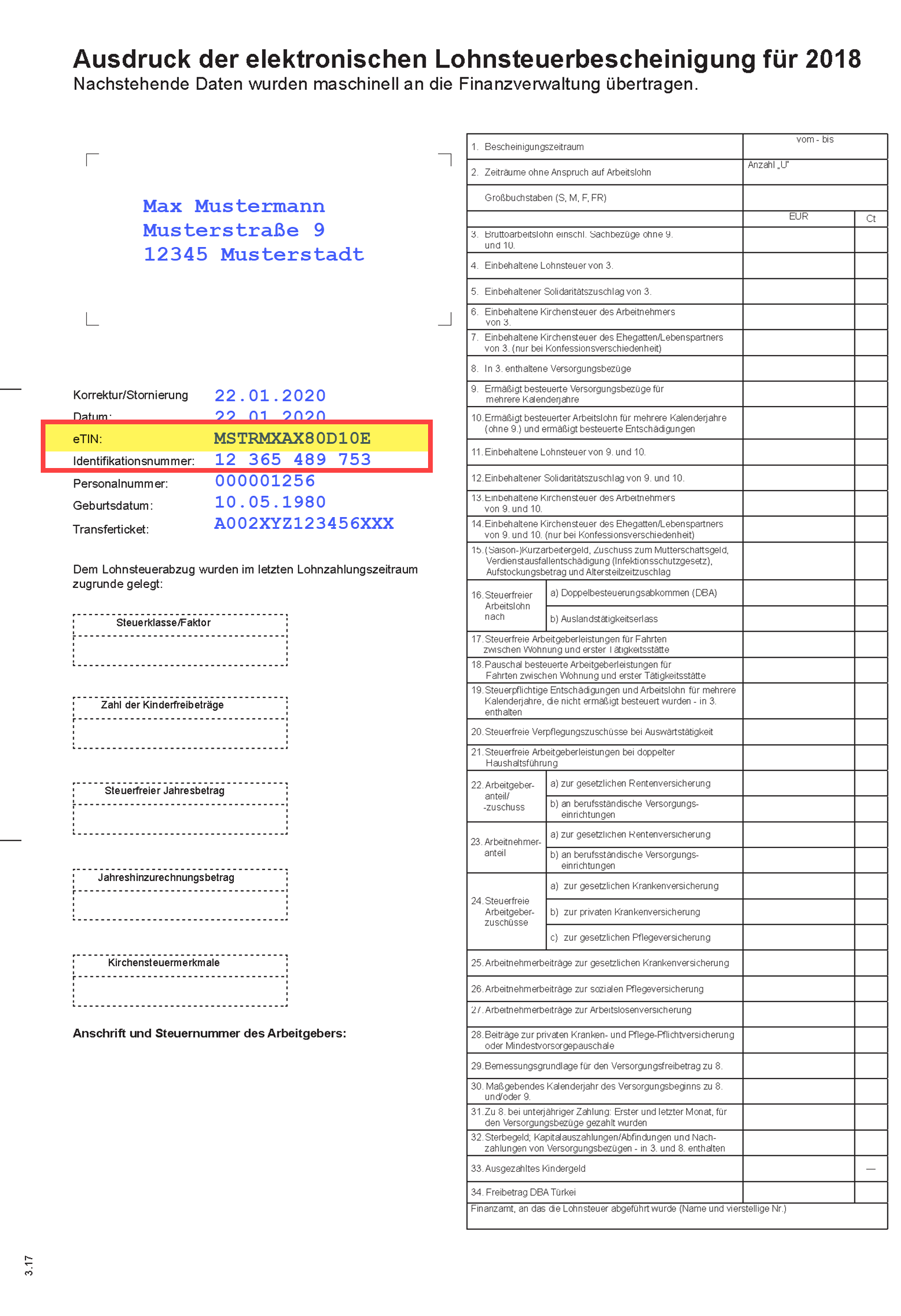 Id wie steuer ist meine Steuernummer